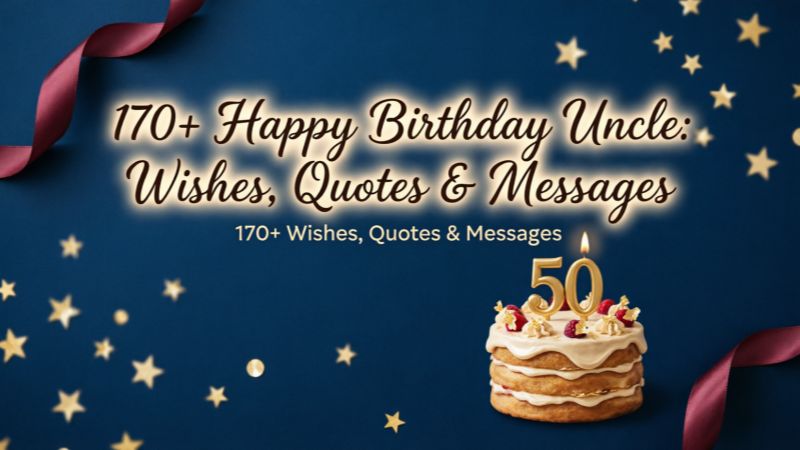 170+ Happy Birthday Uncle: Wishes, Quotes & Messages