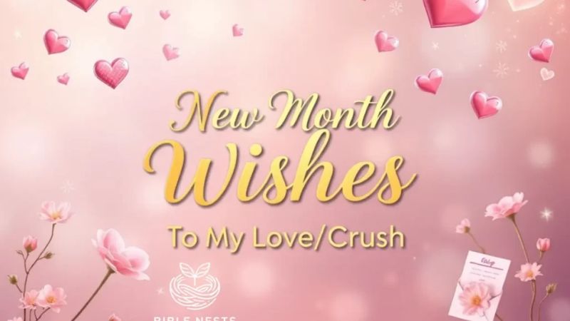 230+ Sweet New Month Wishes To My Love or Crush