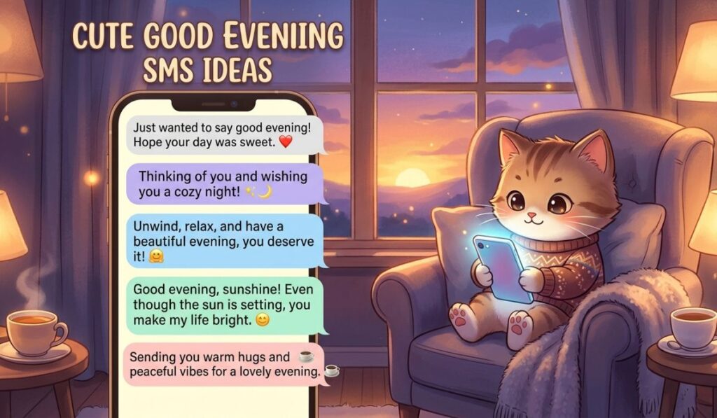 cute-good-evening-sms-ideas