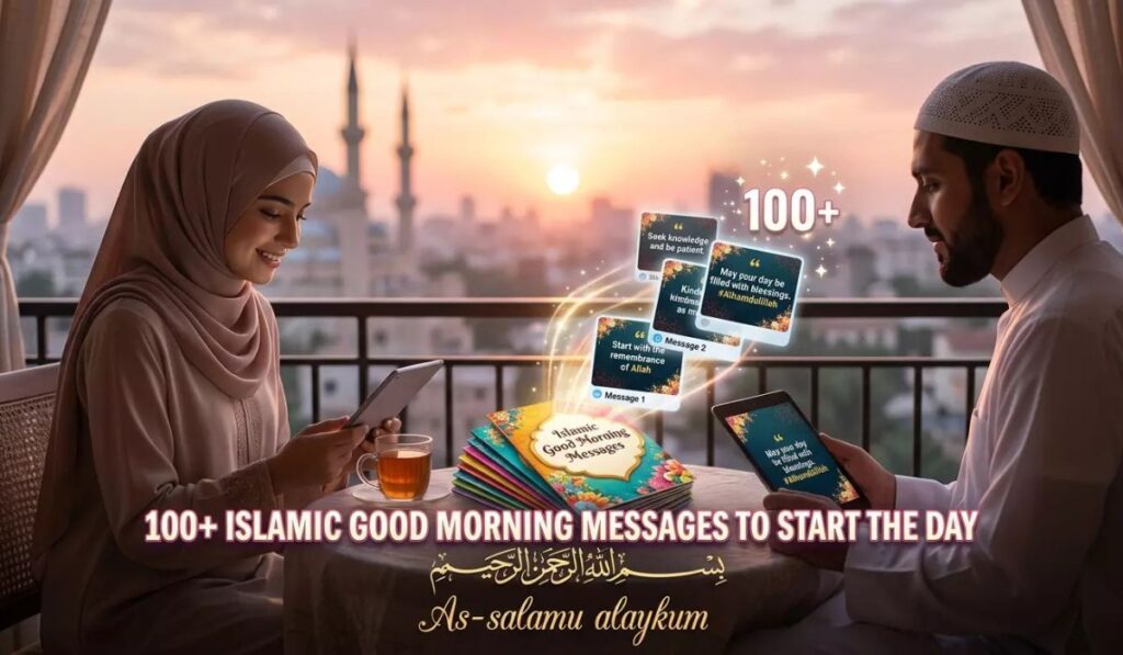 100+ Islamic Good Morning Messages to Start the Day