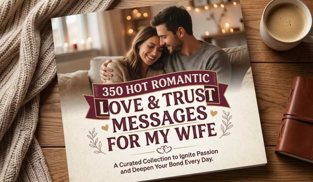 350 Hot Romantic Love And Trust Messages For My Wife