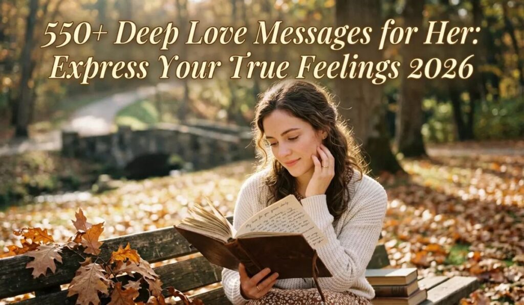 550+ Deep Love Messages for Her: Express Your True Feelings 2026