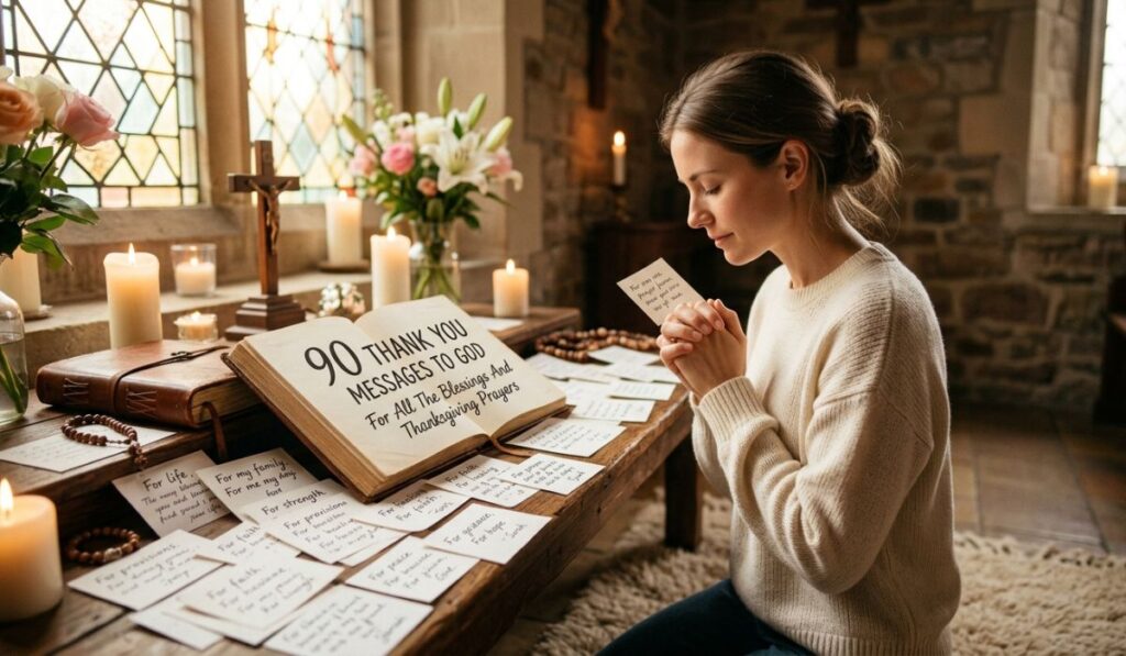 90 Thank You Message To God For All The Blessings And Thanksgiving Prayers