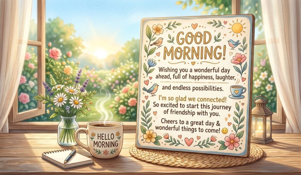 good-morning-message-for-a-new-friend