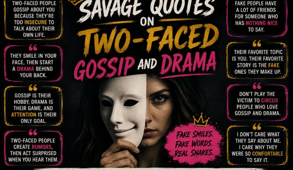 savage-quotes-on-two-faced-gossip-and-drama