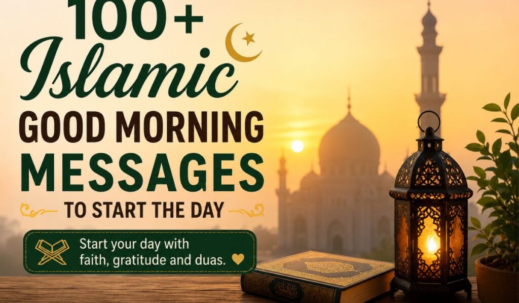 100+ Islamic Good Morning Messages to Start the Day