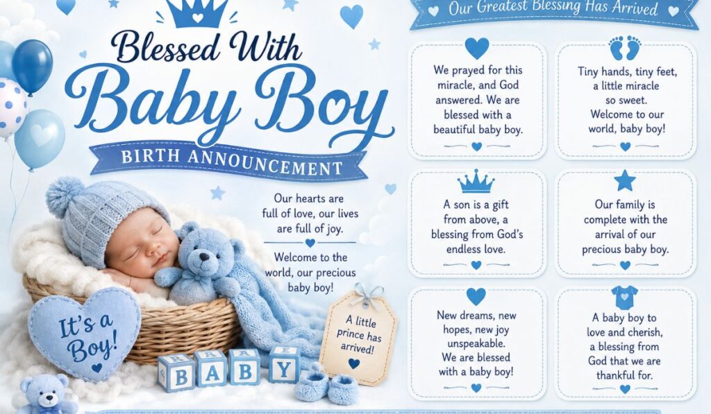 blessed-with-baby-boy-birth-announcement-quotes