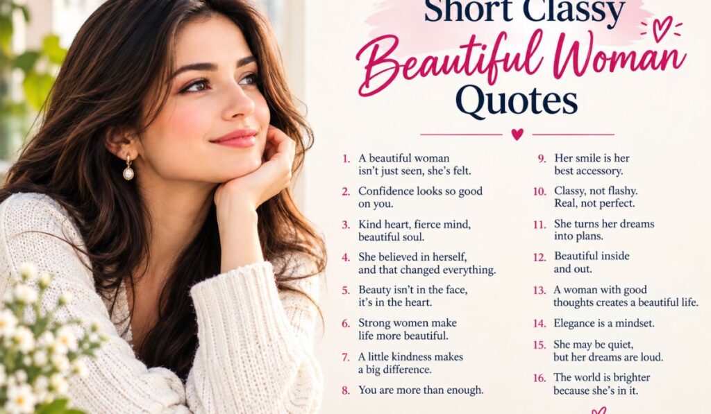short-classy-beautiful-woman-quotes